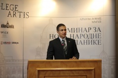 4 October 2012 National Assembly Speaker, MA Nebojsa Stefanovic